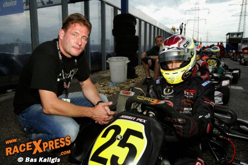 Jos Verstappen met Jorrit Pex